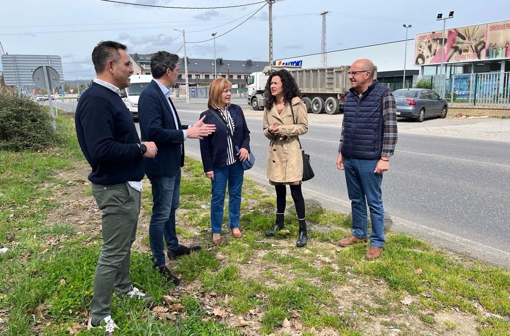 A Xunta mellora a seguridade viaria e a mobilidade peonil en Monforte de Lemos