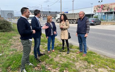 La Xunta está mejorando la seguridad vial y la movilidad de los peatones en Monforte de Lemos