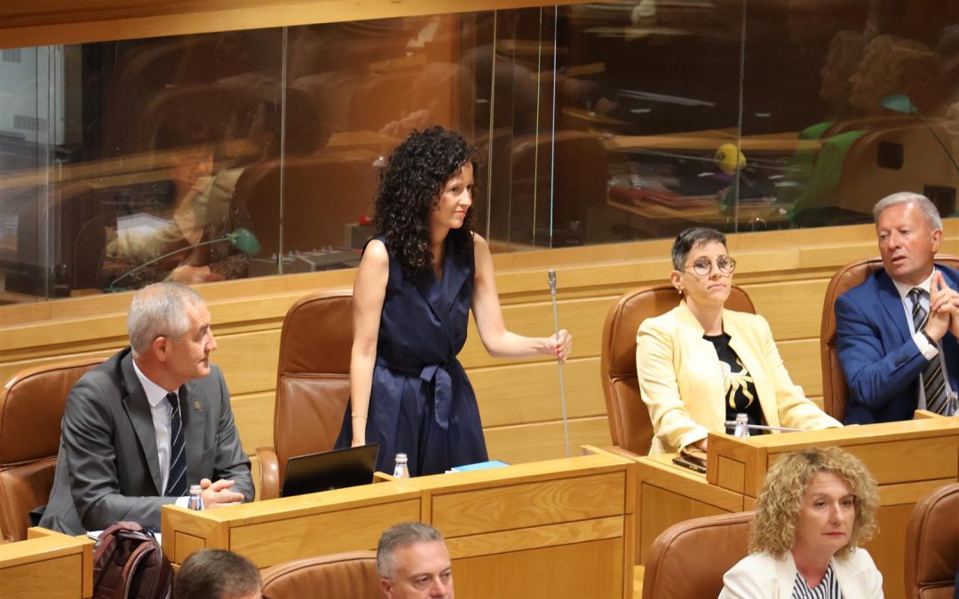 Compromiso de nuestra representante en el Parlamento de Galicia con la violencia de género