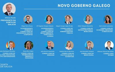 Parabéns aos novos conselleiros do goberno galego