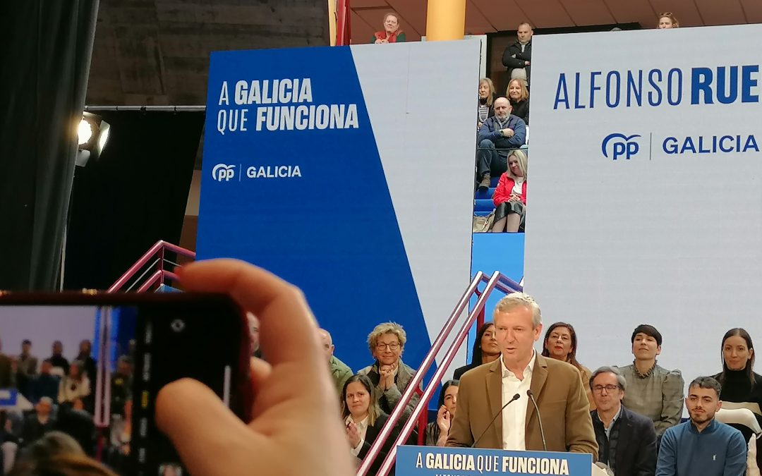 Alfonso Rueda presenta el programa electoral para el 18F en Lugo